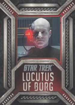 2022 Rittenhouse Star Trek The Next Generation Archives & Inscriptions - Laser Cut Villains #PC48 Locutus of Borg Front