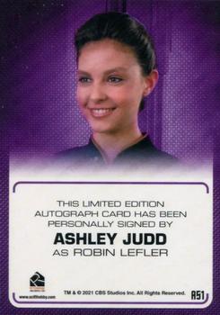 2022 Rittenhouse Star Trek The Next Generation Archives & Inscriptions - Autographed Inscriptions #A51 Ashley Judd Back