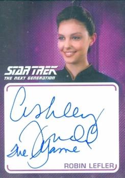 2022 Rittenhouse Star Trek The Next Generation Archives & Inscriptions - Autographed Inscriptions #A51 Ashley Judd Front