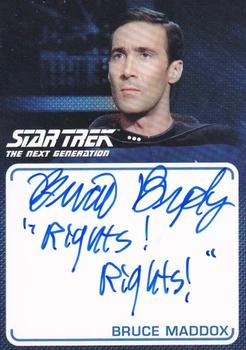 2022 Rittenhouse Star Trek The Next Generation Archives & Inscriptions - Autographed Inscriptions #A52 Brian Brophy Front