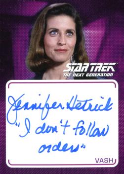 2022 Rittenhouse Star Trek The Next Generation Archives & Inscriptions - Autographed Inscriptions #A14 Jennifer Hetrick Front