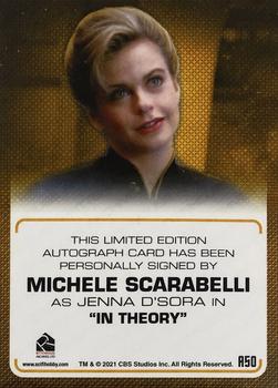 2022 Rittenhouse Star Trek The Next Generation Archives & Inscriptions - Autographed Inscriptions #A50 Michele Scarabelli Back