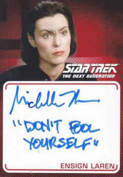 2022 Rittenhouse Star Trek The Next Generation Archives & Inscriptions - Autographed Inscriptions #A28 Michelle Forbes Front
