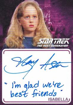 2022 Rittenhouse Star Trek The Next Generation Archives & Inscriptions - Autographed Inscriptions #A37 Shay Astar Front
