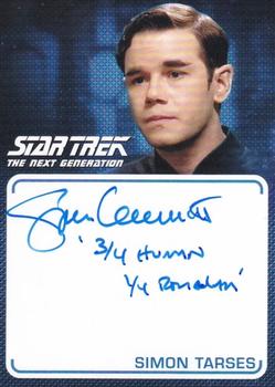 2022 Rittenhouse Star Trek The Next Generation Archives & Inscriptions - Autographed Inscriptions #A46 Spencer Garrett Front