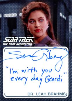 2022 Rittenhouse Star Trek The Next Generation Archives & Inscriptions - Autographed Inscriptions #A53 Susan Gibney Front