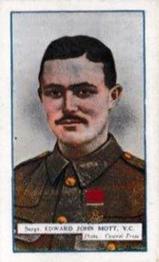 1915-16 Gallaher The Great War Victoria Cross Heroes #186 R. J. Mott Front