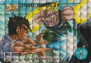1995 Bandai Street Fighter II V #5 Ryu / Guile Front