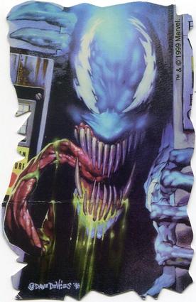 1999 A&A Global Marvel Vending Stickers #NNO Venom Front