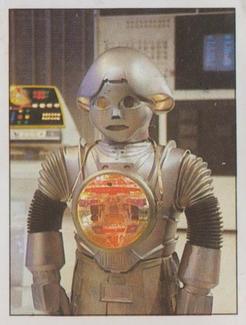1980 Panini Buck Rogers Stickers #4 Twiki and Theopolis Front