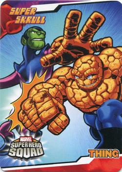 2009 Upper Deck Super Hero Squad - Stickers #SHSSTICKER_006 Super Skrull/Thing Front