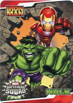 2009 Upper Deck Super Hero Squad - Stickers #SHSSTICKER_010 Iron Man/Hulk Front