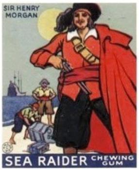 1933 World Wide Gum Sea Raiders (Canadian Version / English & French) (V359-2) #24 Sir Henry Morgan Front