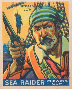 1933 World Wide Gum Sea Raiders (Canadian Version / English & French) (V359-2) #35 Edward Low Front