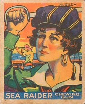 1933 World Wide Gum Sea Raiders (Canadian Version / English & French) (V359-2) #42 Alwilda Front
