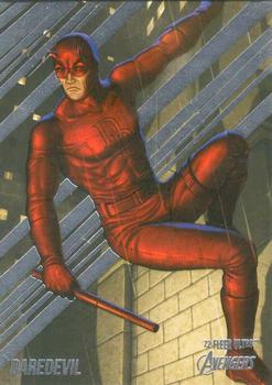 2022 Fleer Ultra Marvel Avengers #16 Daredevil Front