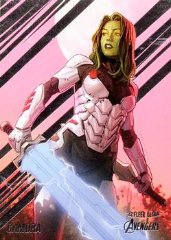 2022 Fleer Ultra Marvel Avengers #23 Gamora Front