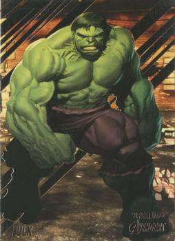 2022 Fleer Ultra Marvel Avengers #30 Hulk Front