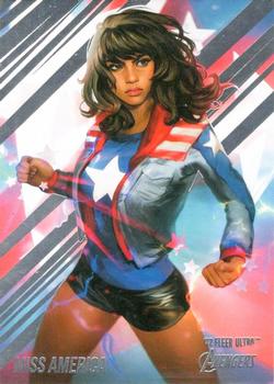 2022 Fleer Ultra Marvel Avengers #44 Miss America Front