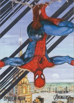 2022 Fleer Ultra Marvel Avengers #69 Spider-Man Front