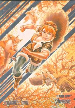 2022 Fleer Ultra Marvel Avengers #71 Squirrel Girl Front