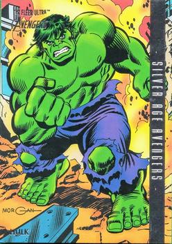 2022 Fleer Ultra Marvel Avengers #107 Hulk Front