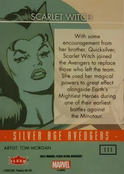 2022 Fleer Ultra Marvel Avengers #111 Scarlet Witch Back