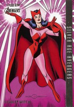 2022 Fleer Ultra Marvel Avengers #111 Scarlet Witch Front