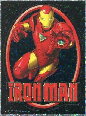 2010 Savvi Marvel Heroes Stickers #NNO Iron Man Front