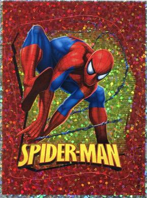 2010 Savvi Marvel Heroes Stickers #NNO Spider-Man Front