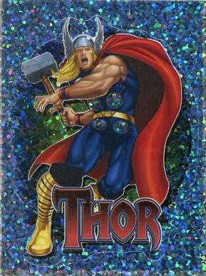 2010 Savvi Marvel Heroes Stickers #NNO Thor Front