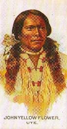 1989 Allen & Ginter Celebrated American Indian Chiefs (N2) (reprint) #NNO John Yellow Flower Front