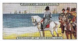 1989 Imperial Tobacco Limited 1916 Player's Napoleon (reprint) #13 Napoleon at Boulogne, 1805 Front