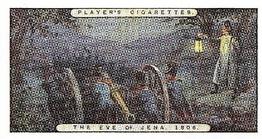 1989 Imperial Tobacco Limited 1916 Player's Napoleon (reprint) #17 The Eve of Jena, 1806 Front
