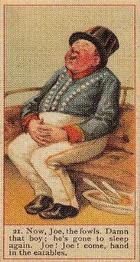 1989 1900 Cope Bros. Dickens' Gallery (reprint) #21 The fat Boy Joe Front