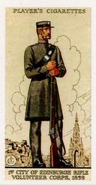 1990 Imperial Tobacco Co. 1939 Player's Uniforms of the Territorial Army (Reprint) #10 1st City of Edinburgh Rifle Volunteer Corps 1859 Front