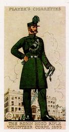 1990 Imperial Tobacco Co. 1939 Player's Uniforms of the Territorial Army (Reprint) #11 The Robin Hood Rifle Volunteer Corps 1859 Front