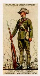 1990 Imperial Tobacco Co. 1939 Player's Uniforms of the Territorial Army (Reprint) #15 The City of London Imperial Volunteers 1900 Front