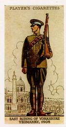 1990 Imperial Tobacco Co. 1939 Player's Uniforms of the Territorial Army (Reprint) #18 East Riding of Yorkshire Yeomanry 1908 Front
