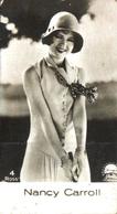 1930-39 De Beukelaer Film Stars (1-100) #4 Nancy Carroll Front