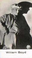 1930-39 De Beukelaer Film Stars (1-100) #42 William Boyd Front