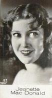 1930-39 De Beukelaer Film Stars (1-100) #82 Jeanette MacDonald Front