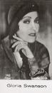 1930-39 De Beukelaer Film Stars (101-200) #140 Gloria Swanson Front