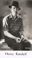 1930-39 De Beukelaer Film Stars (201-300) #204 Henry Kendall Front
