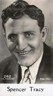 1930-39 De Beukelaer Film Stars (201-300) #282 Spencer Tracy Front