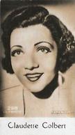 1930-39 De Beukelaer Film Stars (201-300) #298 Claudette Colbert Front