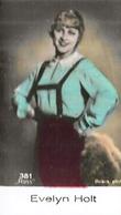 1930-39 De Beukelaer Film Stars (301-400) #381 Evelyn Holt Front