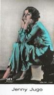 1930-39 De Beukelaer Film Stars (301-400) #383 Jenny Jugo Front