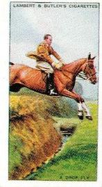 1994 1938 Imperial Publishing Lambert & Butler Horsemanship Reprint #26 A Drop Fly Front
