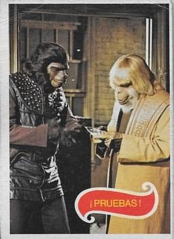 1975 Topps Planet of the Apes (Spanish) #13 Undeniable Proof Front